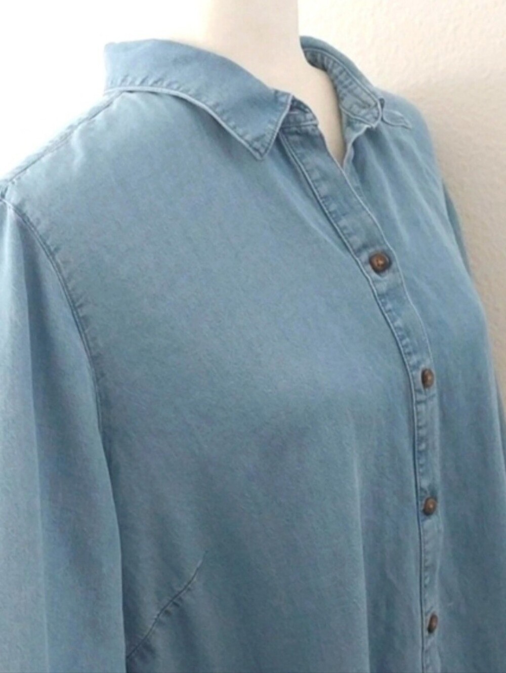 J Jill Denim Lyocell Tunic - Picture 5 of 8